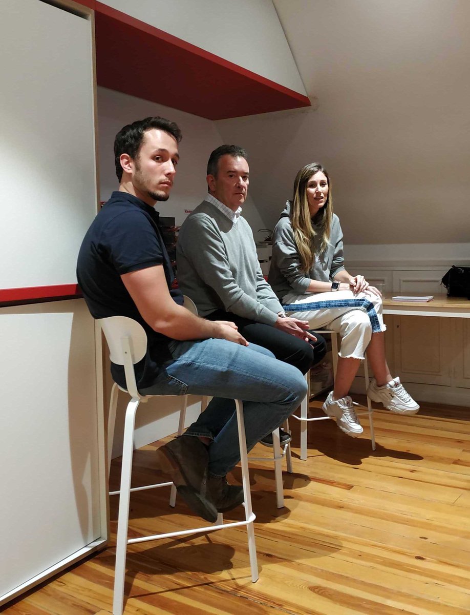 Nextail_co's tweet photo. A huge thanks to Ainhoa Arnedo and Guillermo Cano Saldaña for coming to the #Nextail house to talk to the team about their experience in #retail operations! It's always a pleasure to hear #insights from professionals who enrich our understanding of industry needs! https://t.co/oLiu8T14S0
