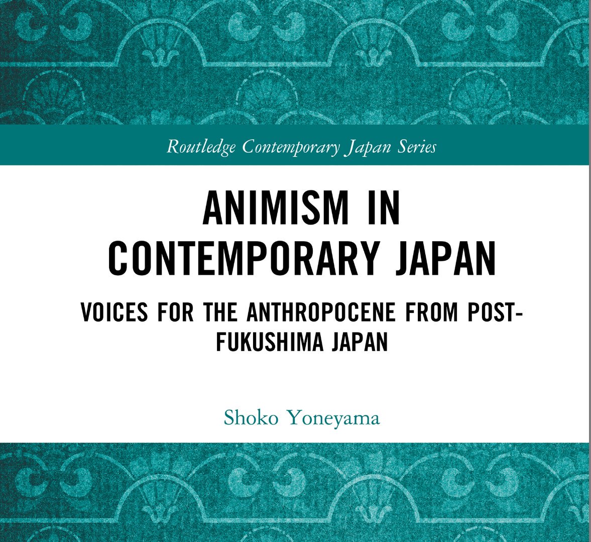 I'm thrilled to announce the launch of my book, 'Animism in Contemporary Japan: Voices for the Anthropocene from Post-Fukushima Japan' (Routledge)!
Book Launch is on Nov 13th (Wed), 5-6pm <a href="/UniofAdelaide/">Uni of Adelaide</a>
 (see Eventbrite link). I hope to see you there! eventbrite.com.au/e/book-launch-…