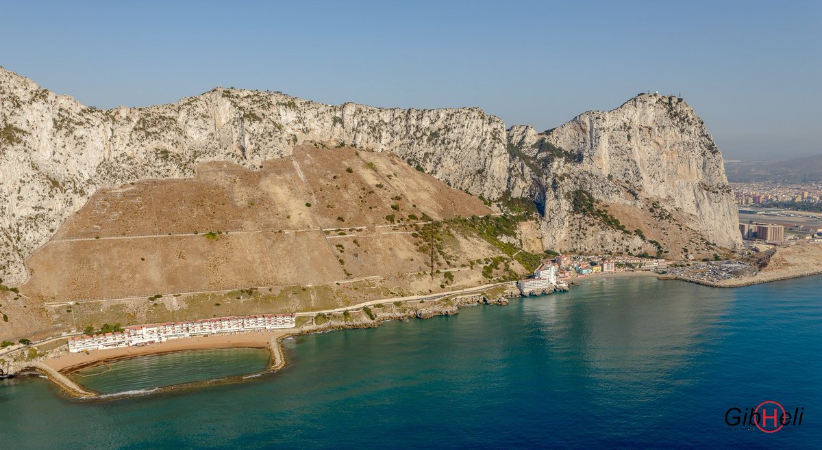 #Gibraltar - enjoy the spectacular views of the Rock from a #helicopter - book your ultimate treat online @ GibHeli.com #VisitGibraltar #tourism #Mediterranean #flying #travel #travelphotography #GibraltarWedding #viewfromabove