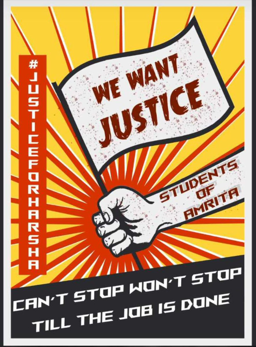 krishnasubhas15's tweet photo. #justiceforharsha 
#valuelessamrita
@PMOIndia @narendramodi @BlrCityPolice @ACPinternists https://t.co/BXKLOqOEMt