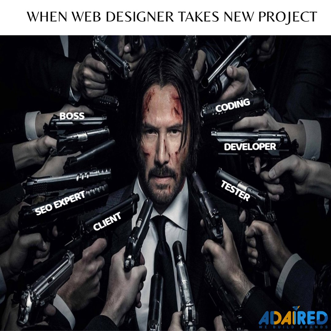 adaireddigital's tweet image. 😂 Only Designer Knows 🤔 "What it is? " Because He/She faces these problems 😜 every day.
👉If you are a designer type "Yes" in the comment section
#webdesigner #webdesigner #webdesignerproblems #websites #webdesign #adaired #webdevelopment #webdeveloper #graphicsdesign