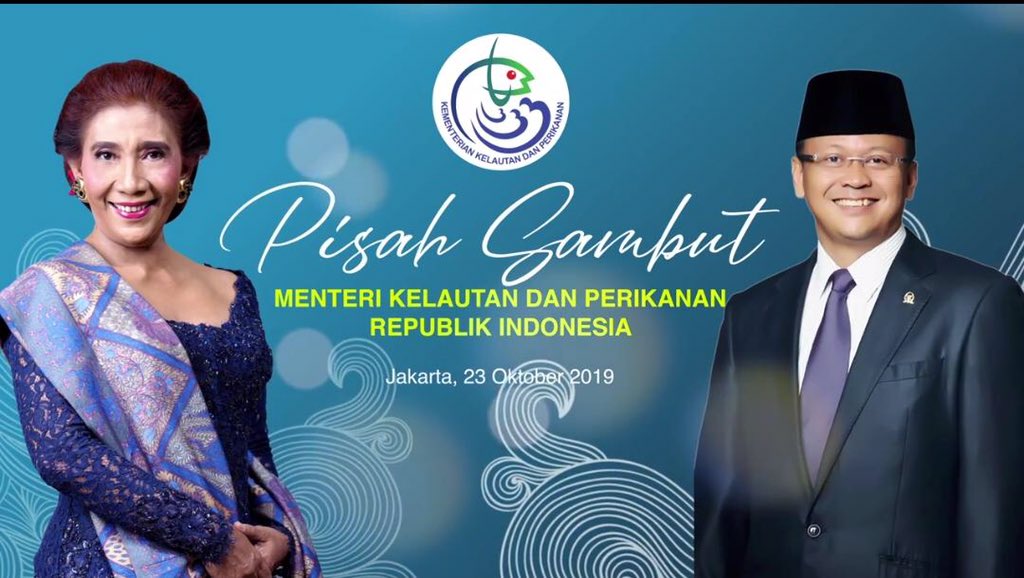 kkpgoid's tweet photo. Sesaat lagi, akan dilaksanakan Serah Terima Jabatan (Sertijab) Menteri Kelautan dan Perikanan dari Ibu @susipudjiastuti kepada Bapak @Edhy_Prabowo. LIVE on social media @kkpgoid, stay tuned!👌 https://t.co/4QyWoo6wzL