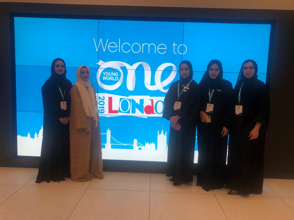 Zayed_U's tweet photo. ZU's Student Council members part of the UAE delegates attending “One Young World Summit” London between 22 – 25 Oct, to participate in several workshops &amp; roundtable discussion as well as attending to high profile global key speakers and leaders
#zayeduniversity 
#OYW 
#OYW2019 https://t.co/nohm927oqj