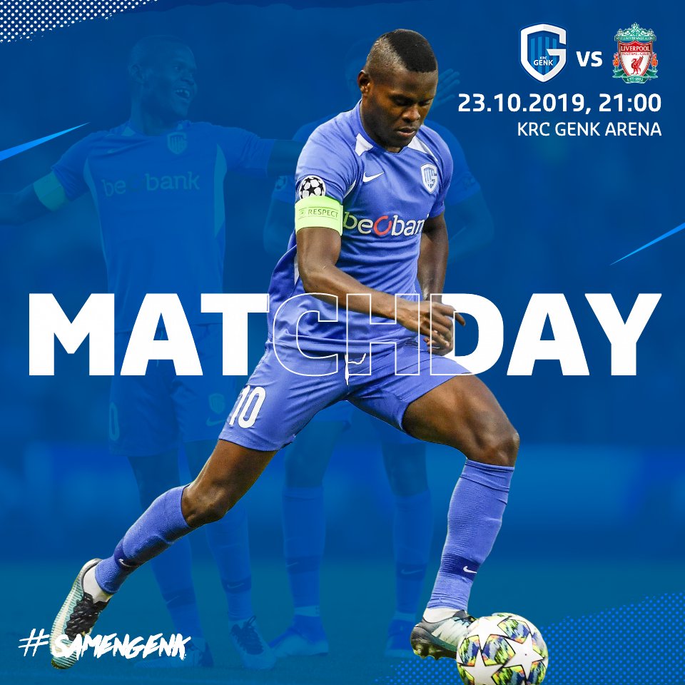 KRCGenkofficial's tweet image. Let's get ready for tonight! 👍👏💪 #krcgenk #UCL #samengenk