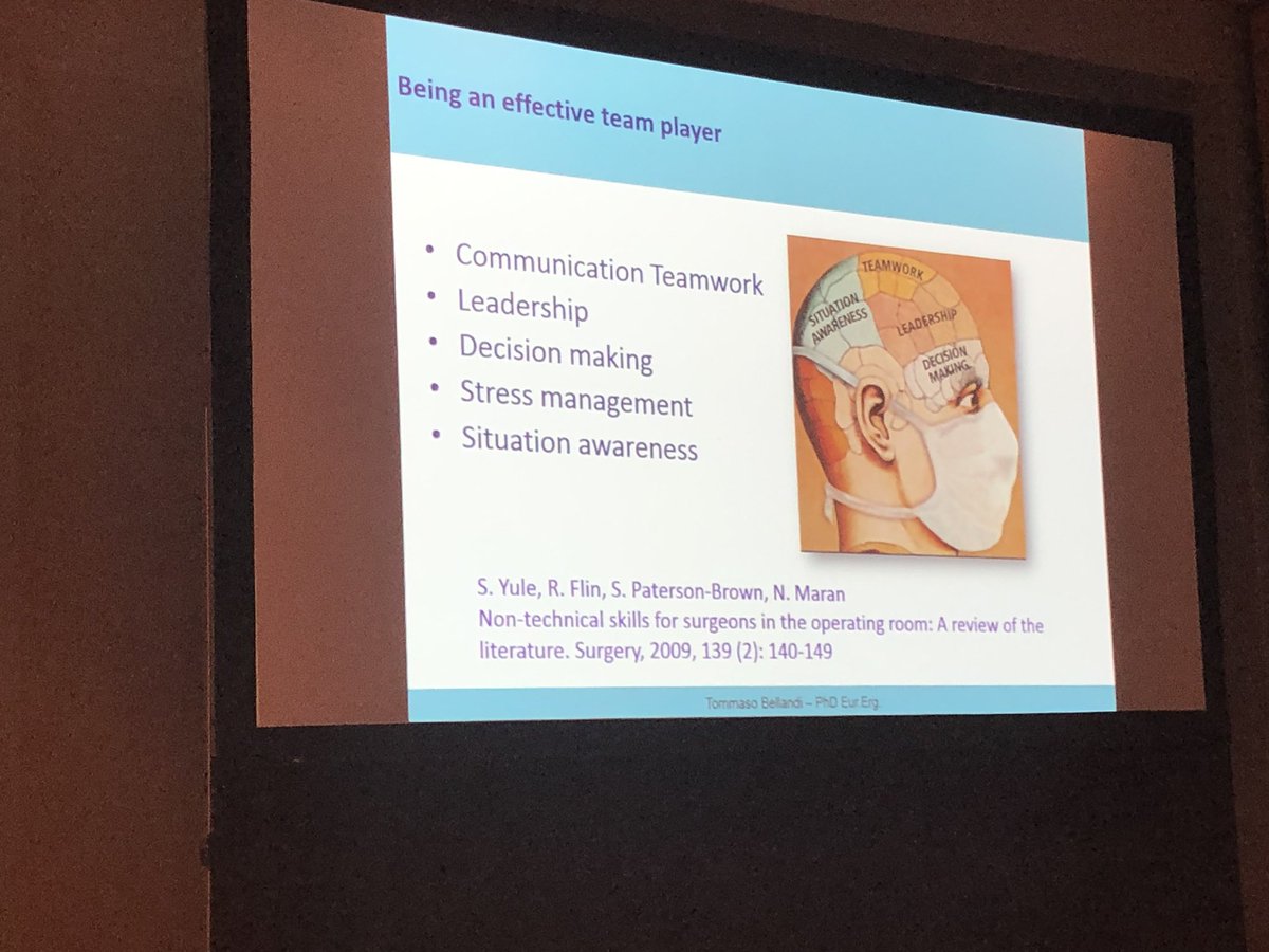 Jibberydo's tweet photo. Tommaso Bellandi tells us that teamwork is an integral part of safer care-but we only spend 1% of our time training as a team and 99% trying to perform #LJSafety @ISQua #ISQua2019 @davidjvaughan @triciaqif @SarabiaOdet @RashadMassoud @DalHothi_HD_QI @PeterLachman @egarciaelorrio https://t.co/MZSUlEBOLG