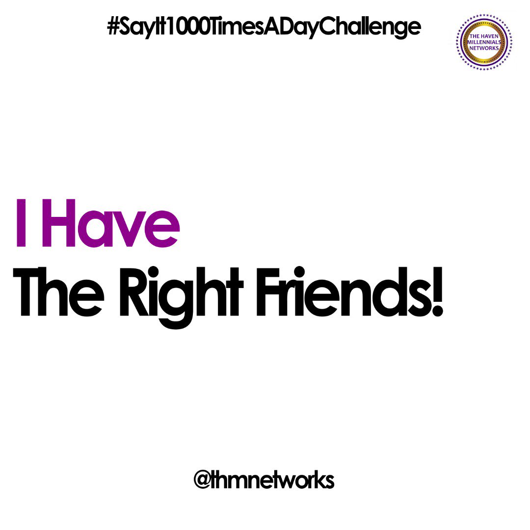thmnetworks's tweet photo. #SayIt1000TimesADay #SayIt1000TimesADayChallenge #MyAffirmationMyExperience #THMNetworks #THMN #RaisingFinancialGiants #GodsAnswerToTheNeedForTrueLeaders https://t.co/vOM6faGlj2