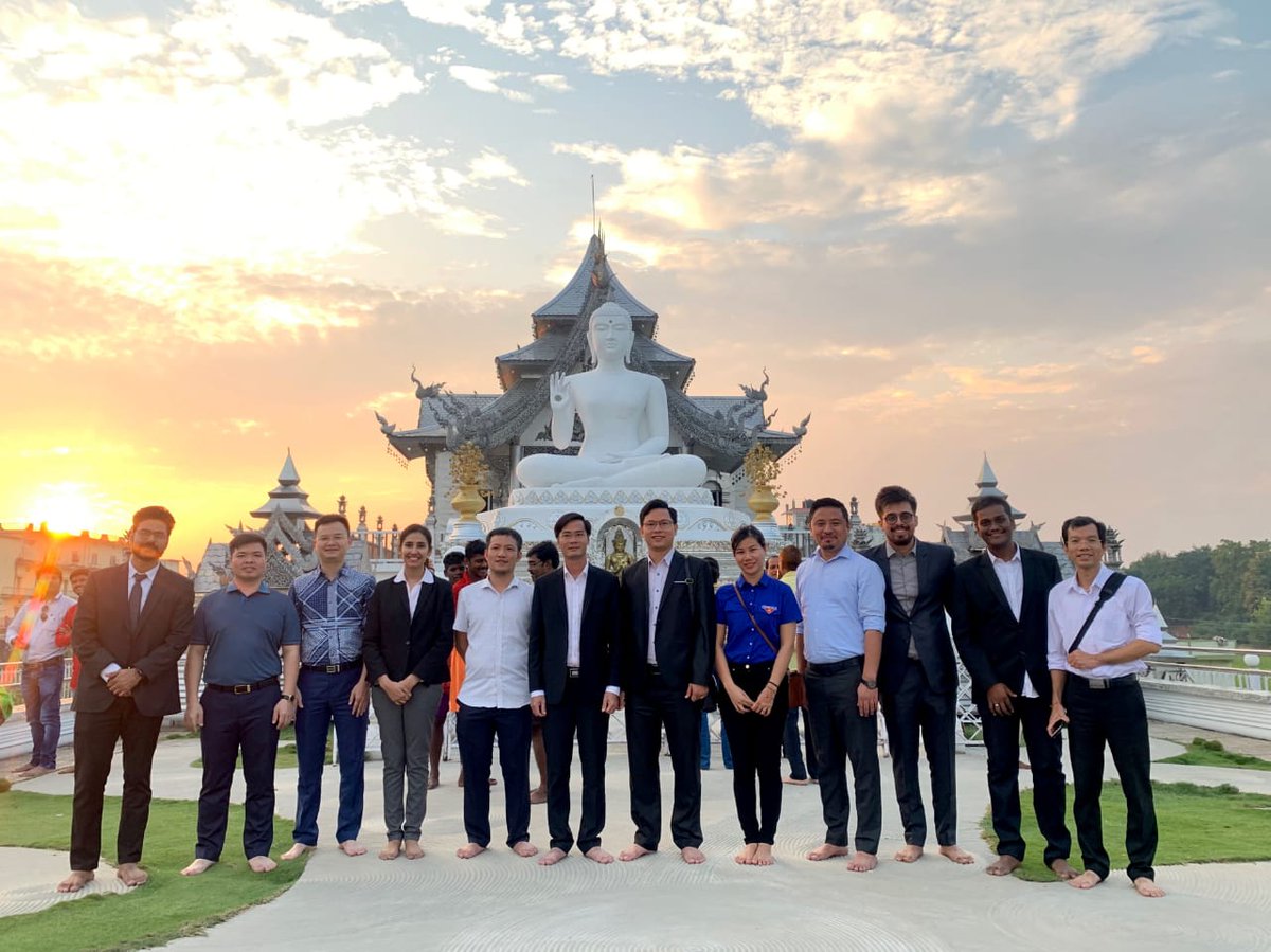 RelationsIim's tweet photo. Day ended with a Visit to Metta Buddharam Temple, BodhGaya.
 IRC-IIM Bodhgaya looks forward to strengthen the global ties with an aim to integrate international cooperation as a core tenet of the academic curriculum.
#TheEnlighteningIIM #IIMBodhGaya #VietnamYouthDelegation https://t.co/XToNo73YXb