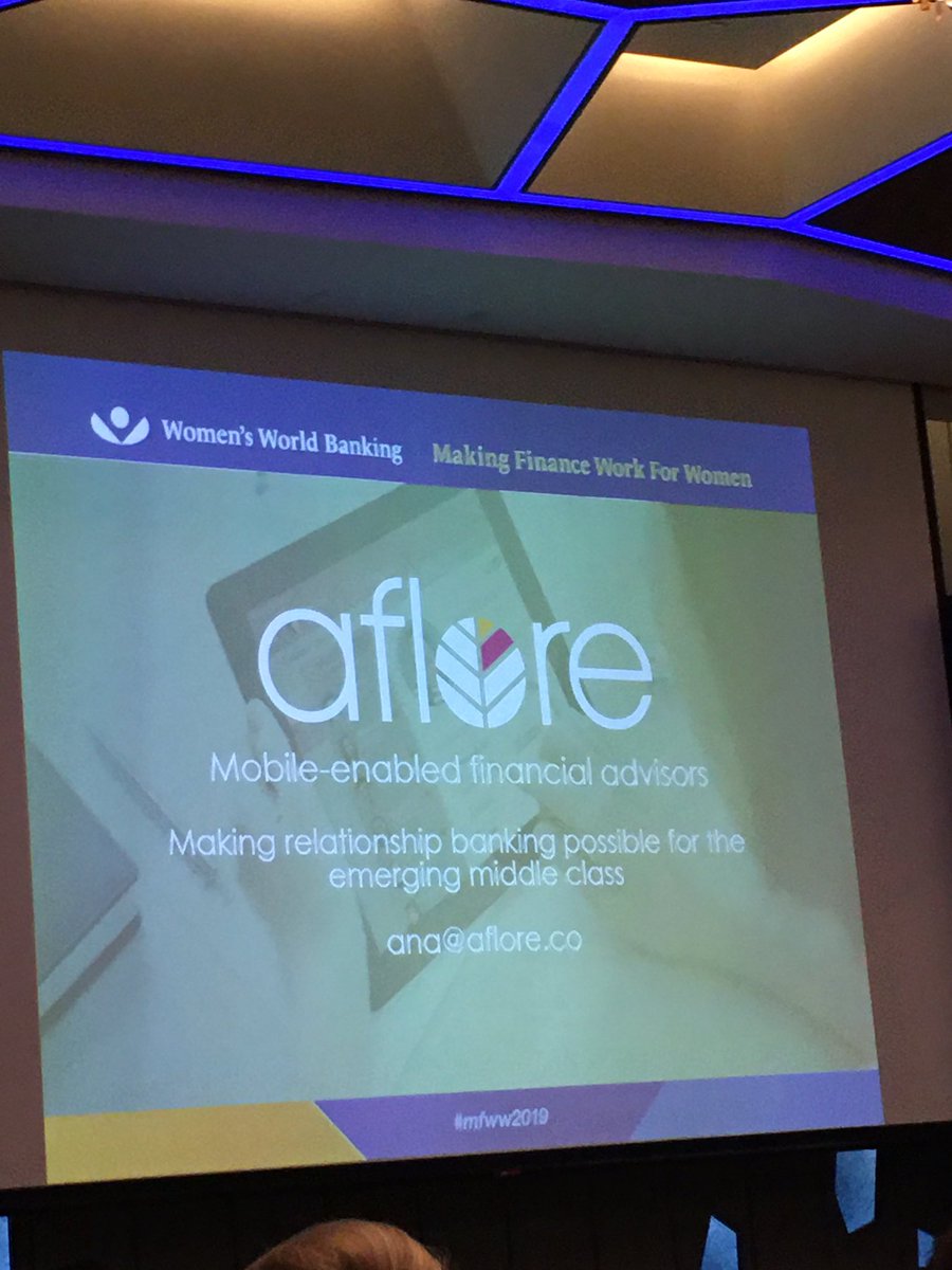 felistusmbole's tweet photo. Happening now the Fintech Challenge at @MFWW. Three organisations: Aflore, Pula and Bloom. Who will proceed to the finals? @womensworldbnkg @FSDKe @WFIChampions https://t.co/lupXSHrfmu