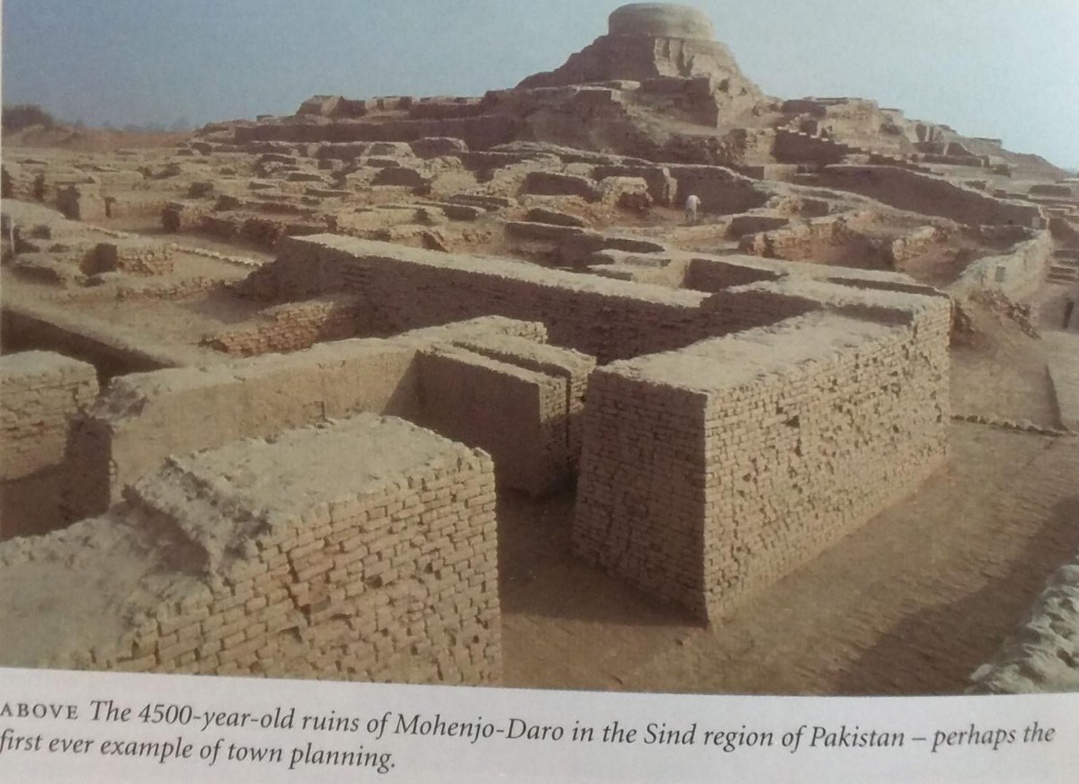Mohenjo-Daro which is one of the best known Indus Valley cities had,Building with mud-bricks that have survived well to the present dayWas build in 2 section – a smaller citadel and a large ‘lower town’Lower town was home to 20K+ people - two storey houses & barracks