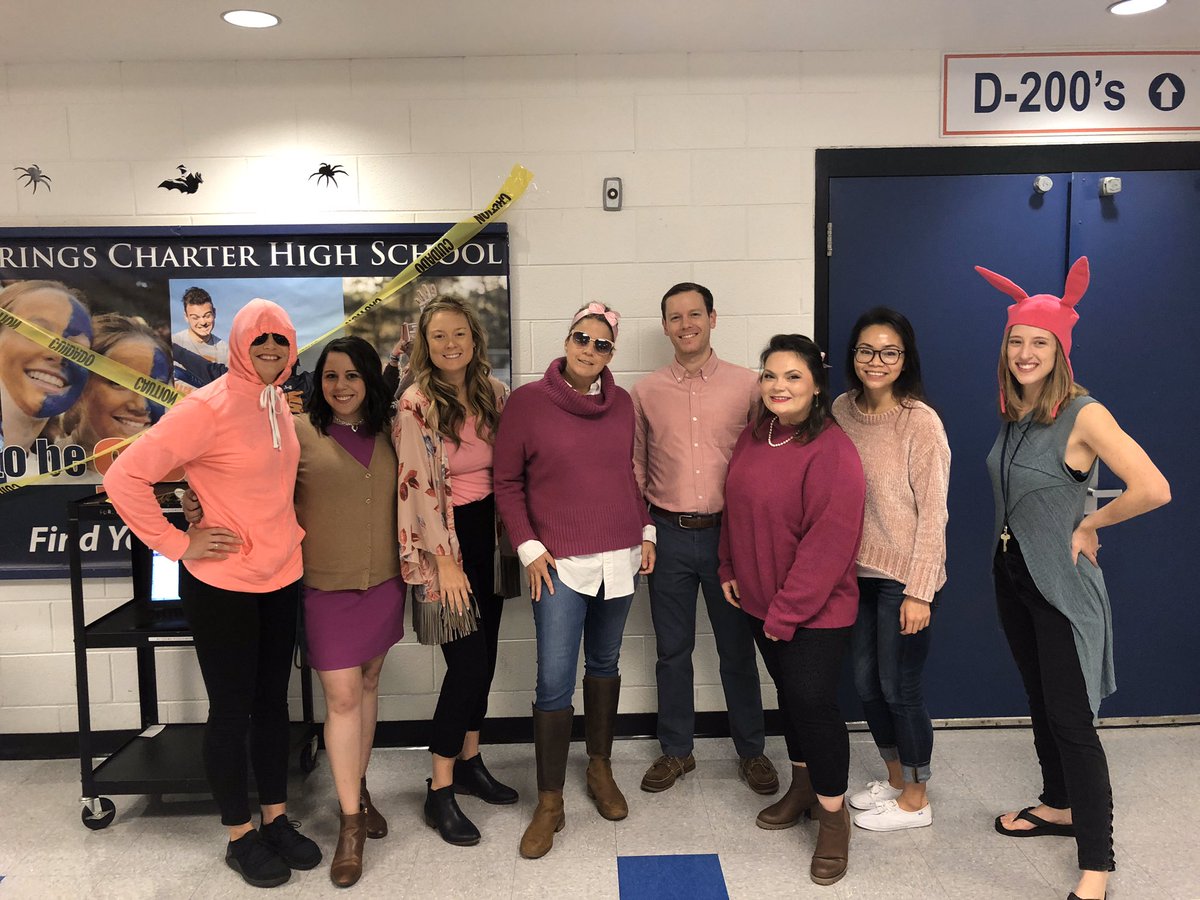 On Wednesday’s we wear pink! #youcantsitwithus #squad #nsfreshmanacademy #hoco19 #freshspartans23 <a href="/peet_ms/">Ms. Peet</a> <a href="/pekatos/">Ms. Pekatos</a> <a href="/NSmyfreedomday/">Kelly Rice Olson</a> <a href="/mstunstall_nshs/">Ms. Tunstall</a> @hansonmscott <a href="/KevinRo98947989/">Kevin Rogers</a>