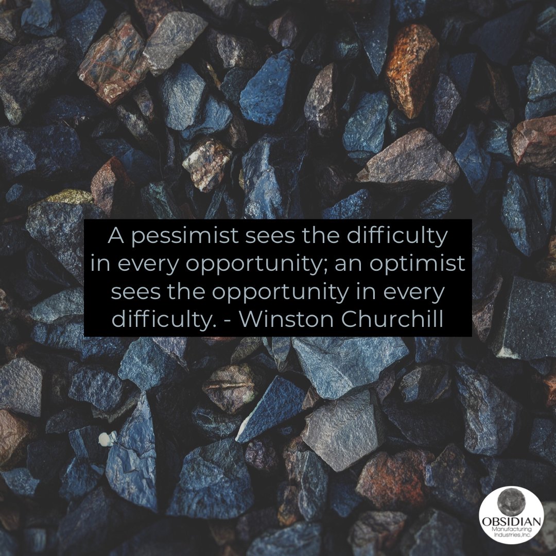 ObsidianMfg's tweet photo. #Challenge yourself to see the #opportunities! #WednesdayWisdom #Optimism #WinstonChurchill #ObsidianMFG #RockfordIL #AmericanMade #Manufacturing #WOSB #SurfaceGrinding #Workholding #MachineTools #LiftMagnets #RotarySurfaceGrinder #ManualMachining #CNCMachining #GrindingServices https://t.co/9tD7xFLpXD