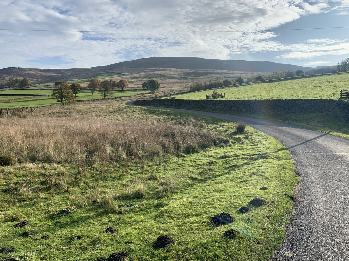 Today’s location.  #YorkshireDales, thou art truly something else.May the road rise up to meet you  #ACGAS