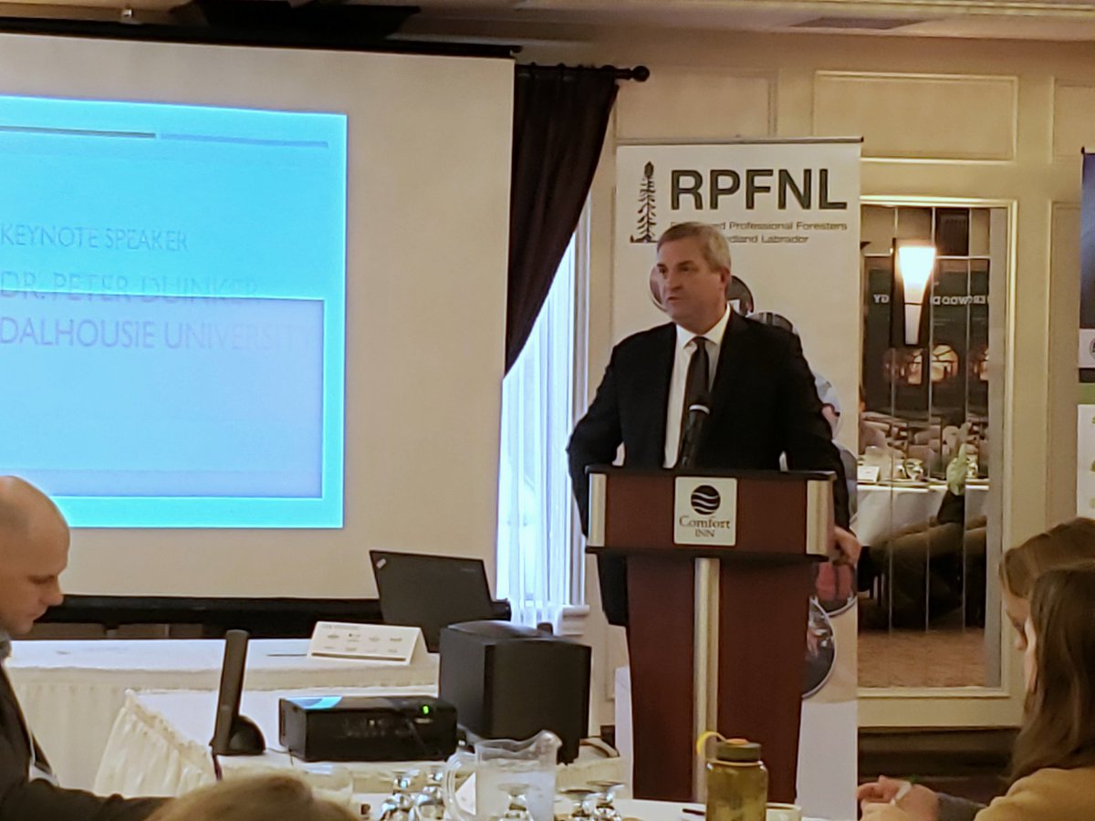 rpfnl's tweet photo. We would like to thank Minister @Gerry_Byrne for his welcoming remarks on behalf of @FLR_GovNL at the 2019 @rpfnl and @cif_nl Annual General Meeting &amp;  Conference. #forestry #NLForestry #newfoundland https://t.co/r5aKtzxDMu