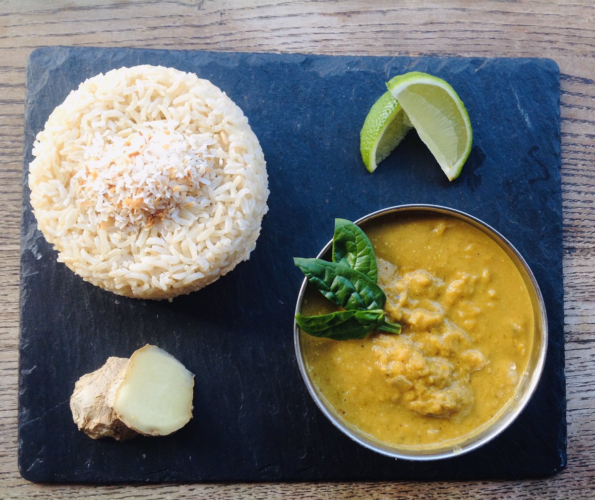 tiffin_time's tweet photo. We are back in action from our closure blip with our mega tasty Malaysian vegan curry. It’s a corker and super heathy too! #veganfood #HealthyLife #bristolfood https://t.co/Nd550hLi5l