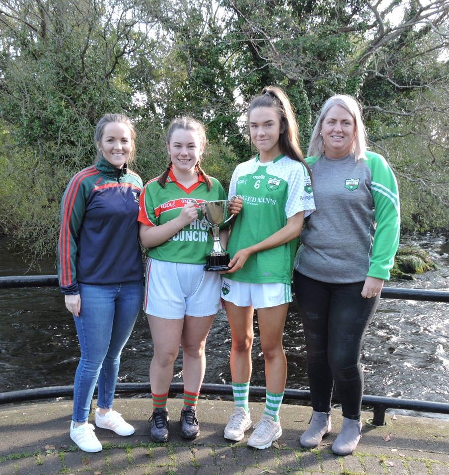 On Monday afternoon our U15 Div 5 final throws in at noon and sees <a href="/MilltownGAA/">Milltown GAA</a> face <a href="/RathanganGAA/">Rathangan GAA</a>
We were joined by captains Anna Tierney, Emer Cross with managers Nicola Sweeney and Alison McMullen last Sunday morning for our photo shoot at the Liffey Linear Park, Newbridge.