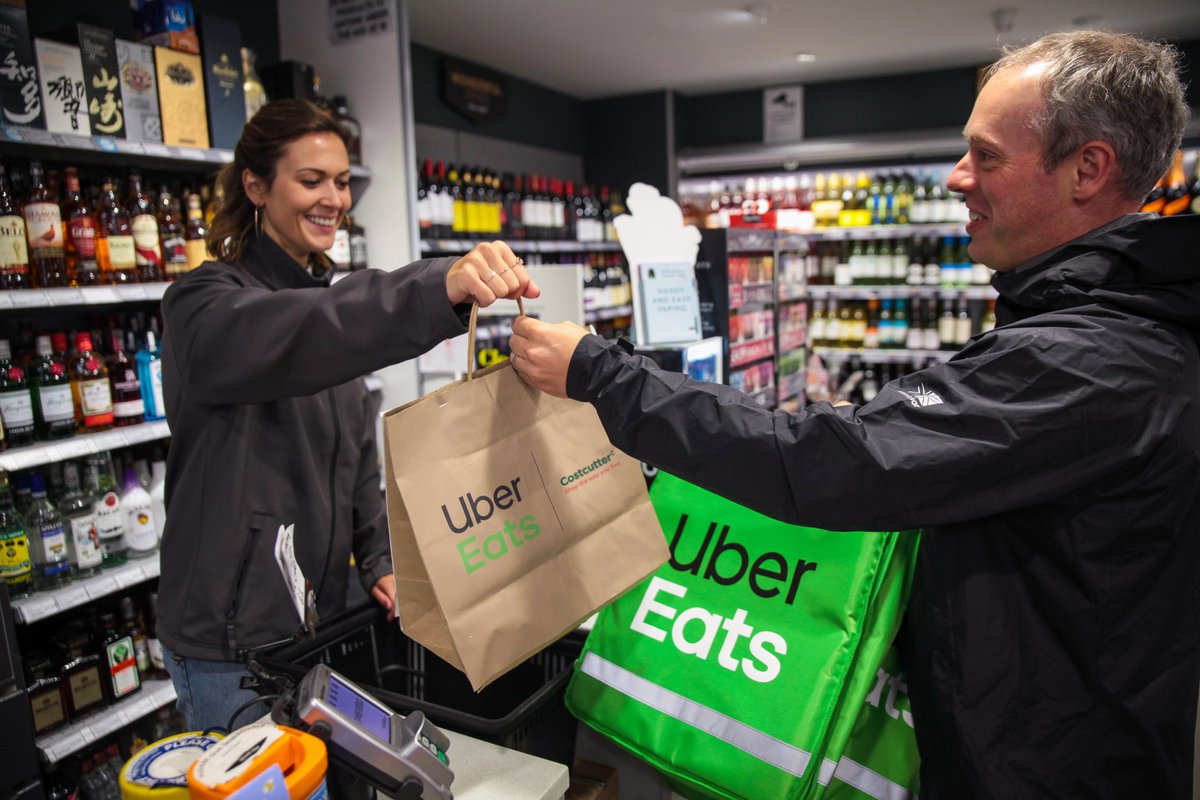 Today we have announced our exclusive nationwide partnership with Uber Eats bringing last mile delivery to the symbol sector.