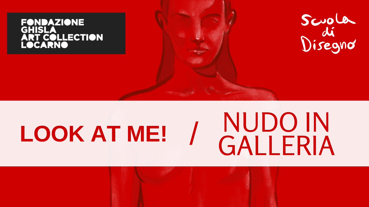 ArtGhisla's tweet photo. Percorso di disegno di nudo dal vero con modello di posa attraverso la mostra: “LOOK AT ME! Il corpo nell’arte dagli anni 50′ a oggi” alla Fondazione Ghisla Art Collection.
Domenica 10 novembre e 15 dicembre dalle 16.00 alle 18.00 
iscrizioni: https://t.co/48loYkNd9L https://t.co/tjXiSRphxi