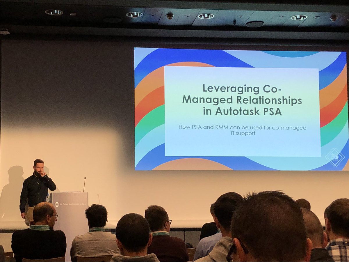 jvhoorn's tweet photo. Good sessions, big thanks Datto team! #DattoCon19 https://t.co/Y0QvrAdeRZ