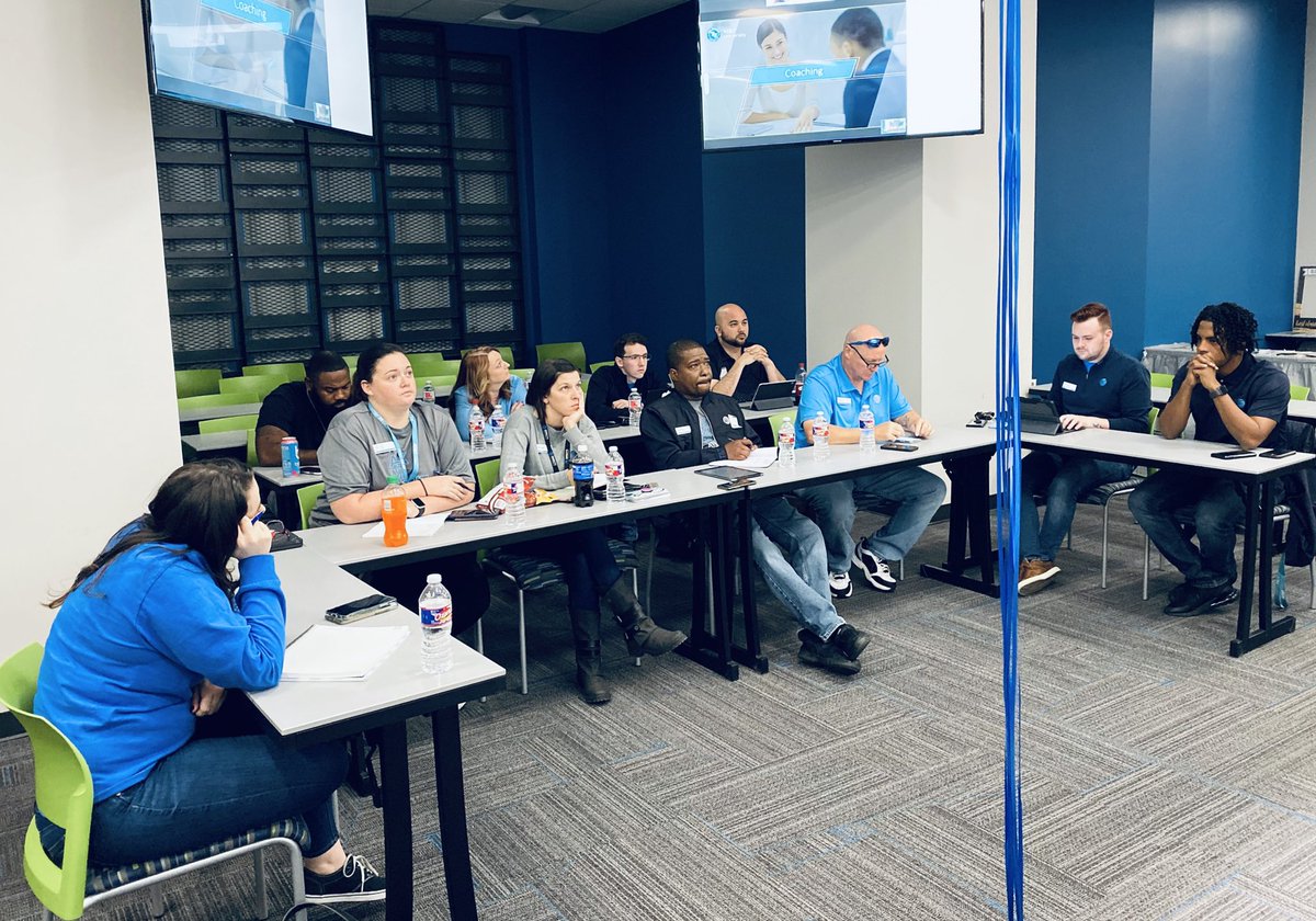 DanielT_919's tweet photo. Fantastic day training all of these leaders on coaching and leading first! Thank you for the partnership TU! #WhyICoach #TheNorth #OneOklahoma #KAMOProud #TUProud #LifeAtATT https://t.co/KtjoL3qgh9