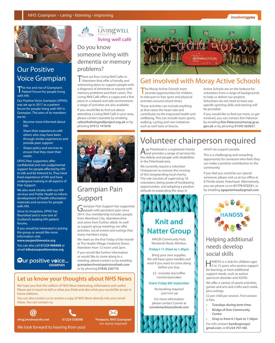 NHSGrampian's tweet image. The latest issue of NHS News (Autumn/Winter 2019) is now available.
Download a copy at: foi.nhsgrampian.org/globalassets/f…