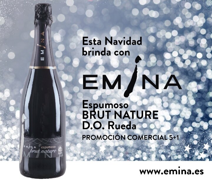 ¿Estás pensando que cava poner estas navidades en tus comidas? Desde distribuciones velayos te aconsejamos que pruebes EMINA ESPUMOSO BRUT NATURE. Un espumoso hecho en Castilla y León. <a href="/eminawines/">EMINA</a> #eminaespumoso #distribucionesvelayos #felizjueves #espumosocyl