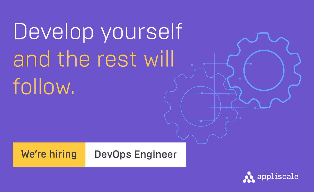 We’re hiring! 
buff.ly/2ME990C
#devops #jobs #hiring #career