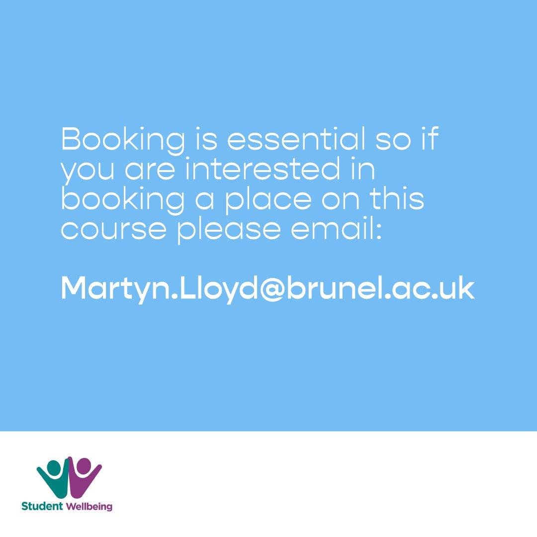 The student wellbeing team are running workshops to help you control your emotions and understand them more. See images for more info ➡️ #StudentWellbeing #MentalHealth