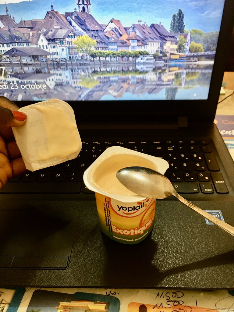 DAttuoman's tweet image. Vous qui lapez sur le couvercle de votre pot de yaourt... venez pointer