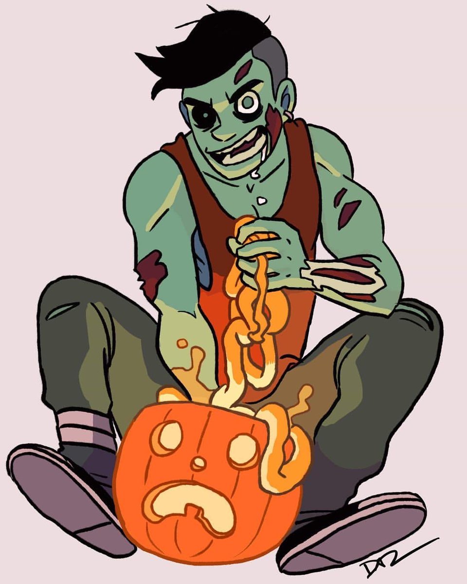 genntry's tweet photo. #zombie #tohdraws #halloween2018 https://t.co/LSJJHDhnkn https://t.co/4tX7jsnzn1