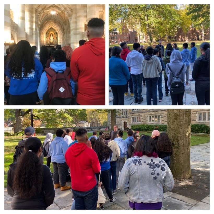 NSLA students explore Yale!