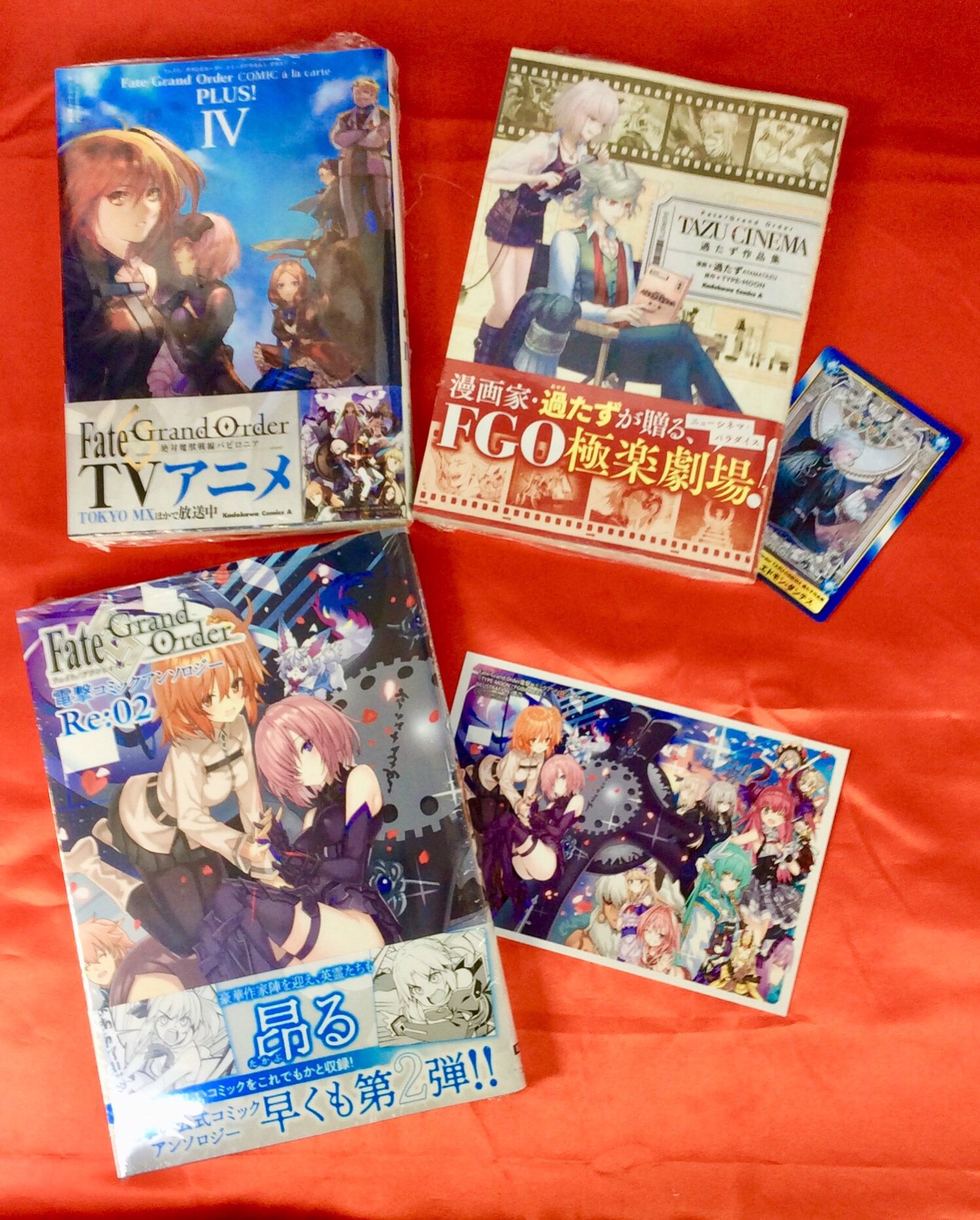 アニメイト秋葉原本館 新刊情報 Fate Grand Order 電撃コミックアンソロジー Re 02 Fate Grand Order コミックアラカルト Plus Iv Fate Grand Order Tazu Cinema 過たず作品集 入荷致しました Fate Grand Order 絶対魔獣戦線バビロニア