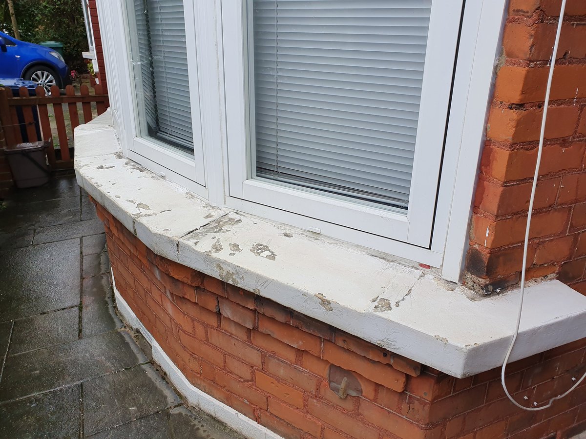 abilitex_ltd's tweet photo. Just finished preparing and filling a masonary window sil @decoratorsforum @Sandtex_UK @Festool_GB @MirkaUK #painting #decorating #WednesdayMotivation https://t.co/IC7QKMVgDG