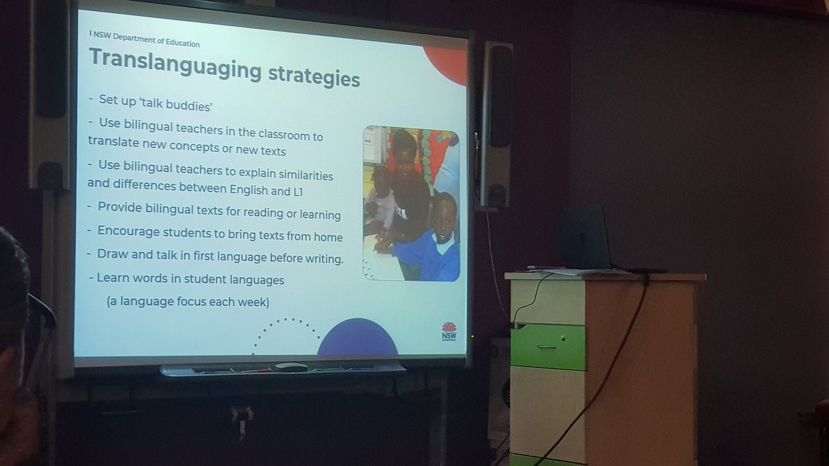 Bridging between Ss' first language and English makes our teaching much richer! Thanks for the brilliant PL, Margaret!  <a href="/StrathfieldSPS/">Strathfield South PS</a> <a href="/LanguagesNSW/">Languages NSW</a> <a href="/MLTANSW/">MLTA NSW</a>
