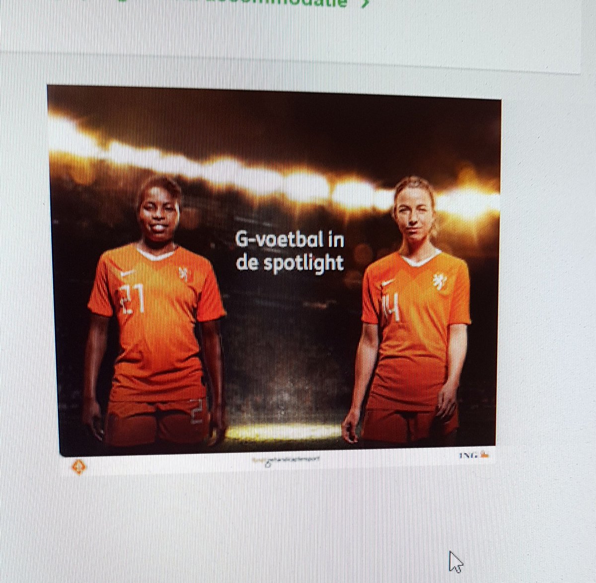 Ehh.. bijzondere layout van <a href="/ingnl/">ING Nederland</a> voor hun nieuwe campagne 😅🔶️..