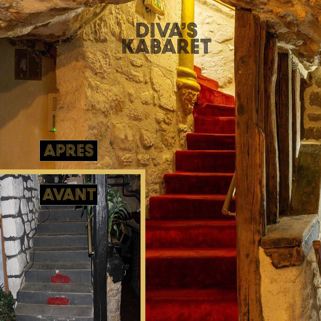 divaskabaret's tweet photo. ➡Ce fut 5 semaines de travaux avec des dizaines d'artisans et spécialistes de la pierre pour redécouvrir cette cave historique du 12ème siècle
#Cabaret #Parismarais #Parissecret #Paris https://t.co/ovYtDElRAb