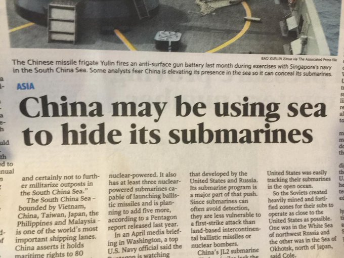 h_appleby's tweet image. If only we had nuclear submarines ours could hide underwater and not need pop up all the time to run their oxygenated engines! #auspol #ozcot #nswpol #qldpol