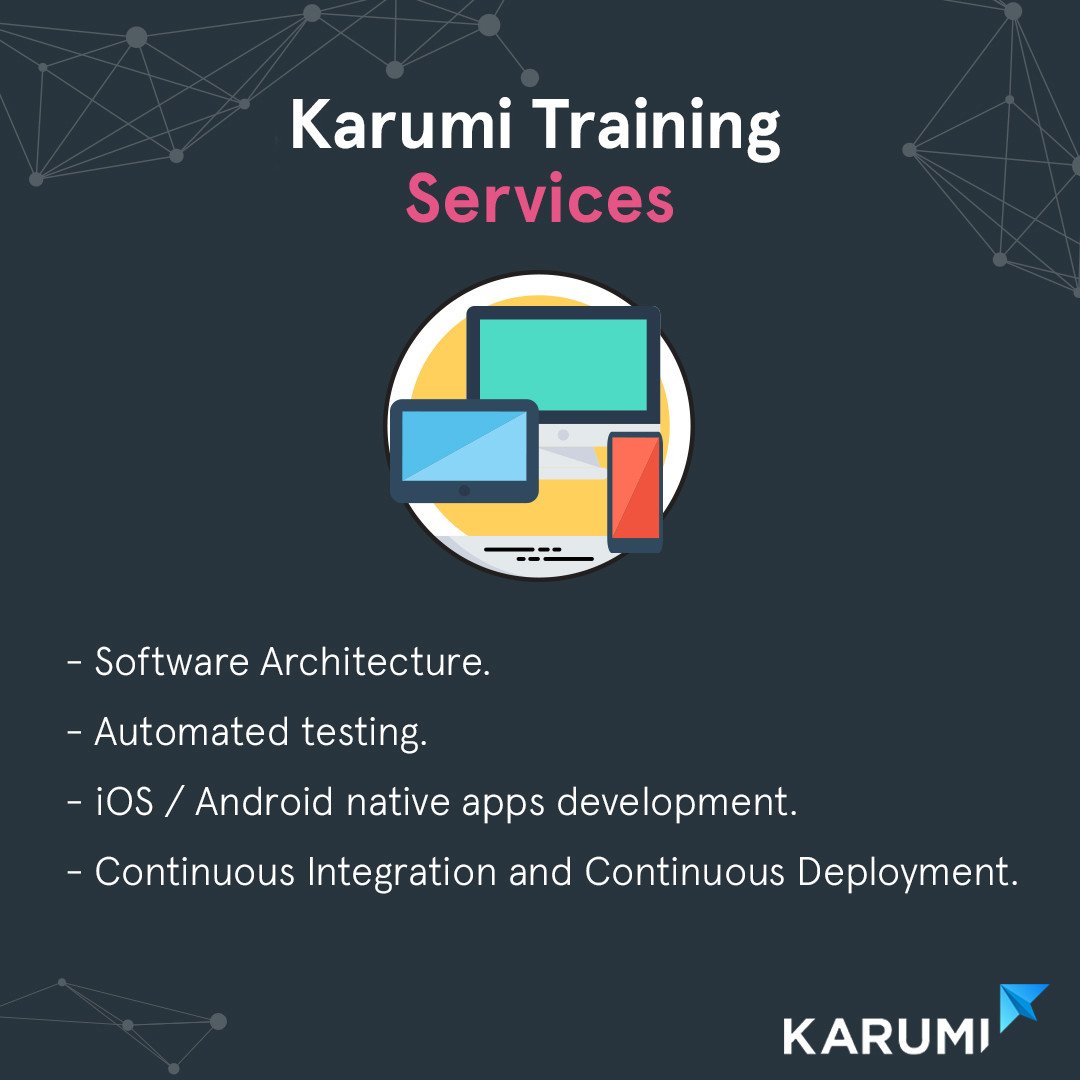 goKarumi's tweet image. Through our #ArchitectureTraining we want to teach you how to create a designed structured software 💻, easy to test, iterate and scale up ⬆.  Learn how to design software you can truly feel proud of ▶ bit.ly/2J8uyNu