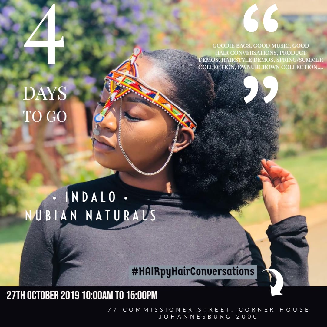 ZintleMpaf's tweet photo. R150 gets you in!! 

#happyhair#broughttoyoubyindalo#naturalwithindalo#hairmeetup https://t.co/VoNtrtpIzG