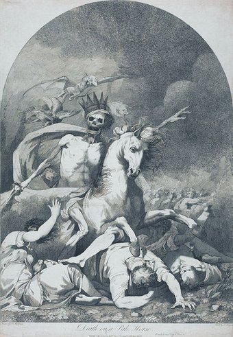 DrSamGeorge1's tweet image. WILD HUNT In Celtic &amp;amp; Germanic folklore a furious bunch of #ghosts of the restless dead, which ride through the sky on their phantom horses accompanied by spectral hounds, shrieking &amp;amp; making wild noises; reported as late as 1940 in England on All Hallow's Eve #31DaysOfHalloween