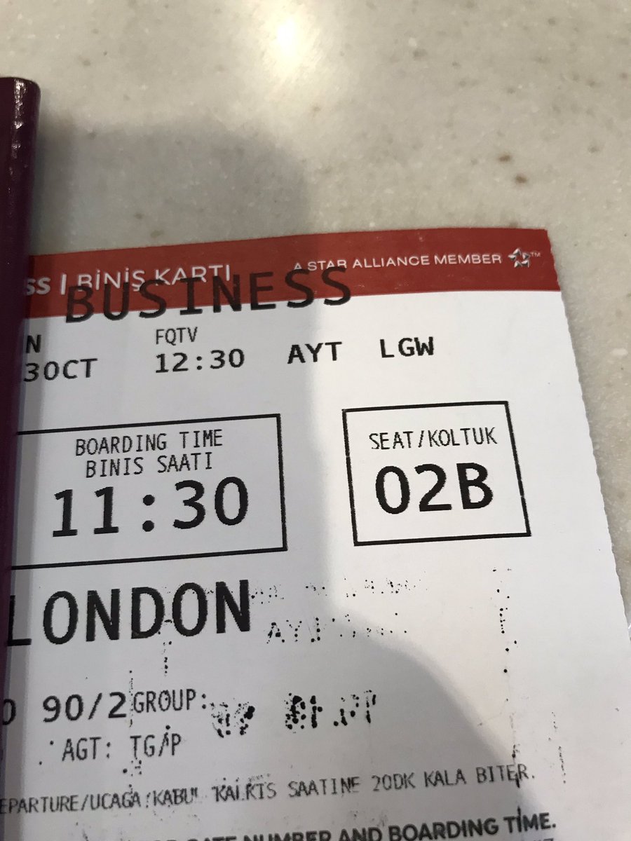 Nice work <a href="/TurkishAirlines/">Turkish Airlines</a> flying home #businessclass