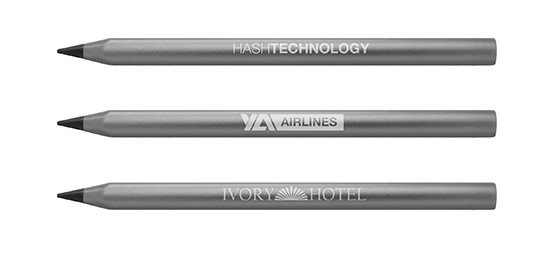 This pen won't ever run out of ink! With a carbon fiber tip that never needs sharpening and can write up to 15K meters, making this an eco choice. It can be used upside down, in extreme temperatures and won't smudge! ✏️💚#EcoFriendly #PromotionalMerchandise