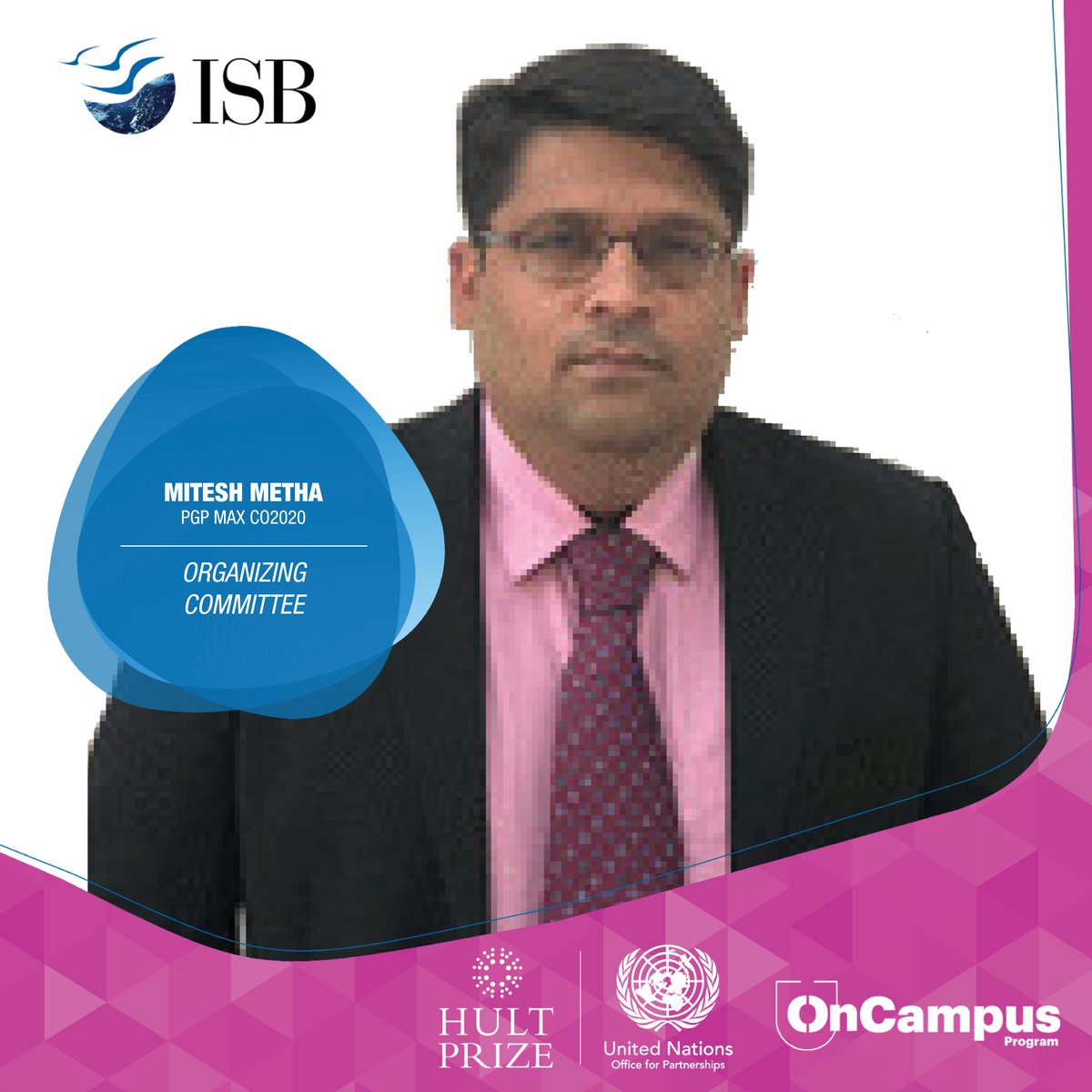 ISBHultPrize's tweet photo. Introducing the list of PGPMax students who are a part of the organising committee of Hult Prize

1.Karthik Kannan (@kartaquacool)
2.Vikram Rajagopal (@imvikrajagopal)
3.Prudhvi Krishna
4.Mitesh Mehta (@miteshmehta0608)

#HP20 #HultPrize #ISBHultPrize @isbedu @hultprize https://t.co/cqjaNCtgzn