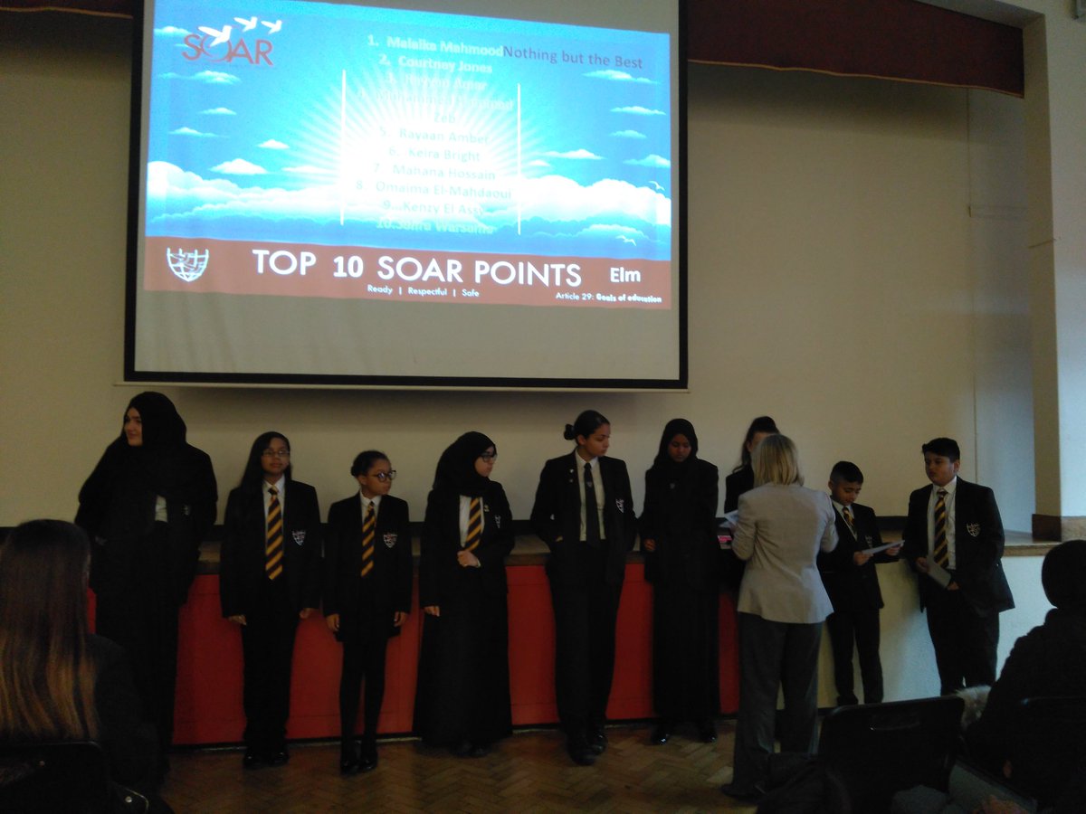 One of the best days of the term! Getting to celebrate the brilliance of Elm students in assembly this morning was a joy. I am so proud of them all, whether they got a certificate or not! The photo is just a small selection of students who were rewarded! #GoElm