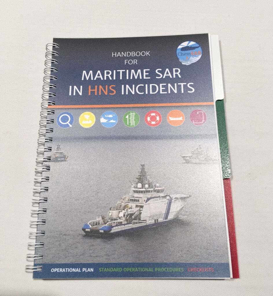 ChemsarProject's tweet image. For #EUSBSR10Years and more safe #BSR, we made a Handbook for Maritime SAR in HNS incidents, it enhances the preparedness for maritime incidents involving hazardous and noxious substances and is available for all rescue authorities. Download ➡️ raja.fi/chemsar #EUSBSR