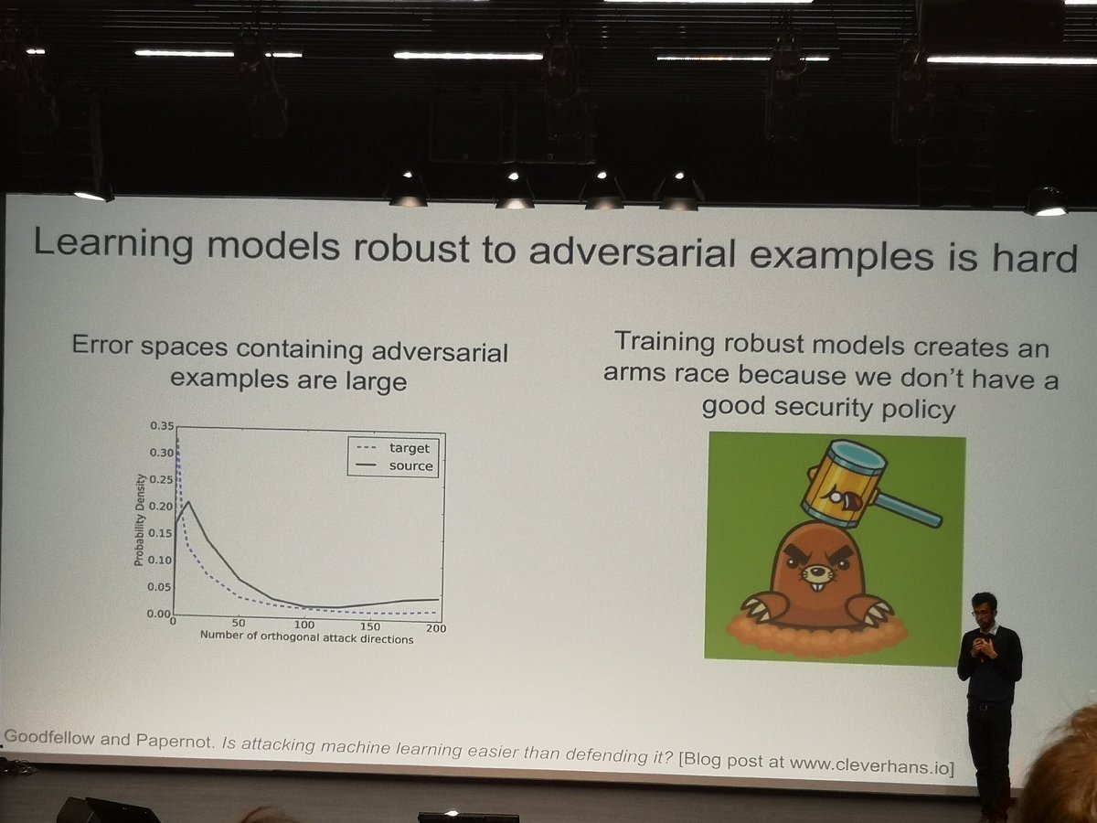 Présentations passionnantes à #FRANCEISAI à <a href="/joinstationf/">STATION F</a> !
Usage de données synthétiques, ML avec privacy, adversarial attacks, autant de sujets d'actualité...