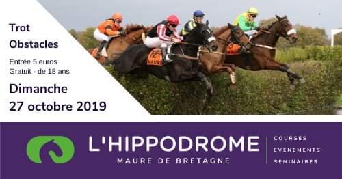 HippoMaure's tweet photo. Dimanche 27 octobre, courses de trot et d'obstacles à l'Hippodrome de Maure de Bretagne
#hippodrome #hippomaure #vallonsenbretagne #trot #mauredebretagne #pmu_officiel #bretagne #illeetvilaine #gnt #spectacle https://t.co/cqreajSNrR