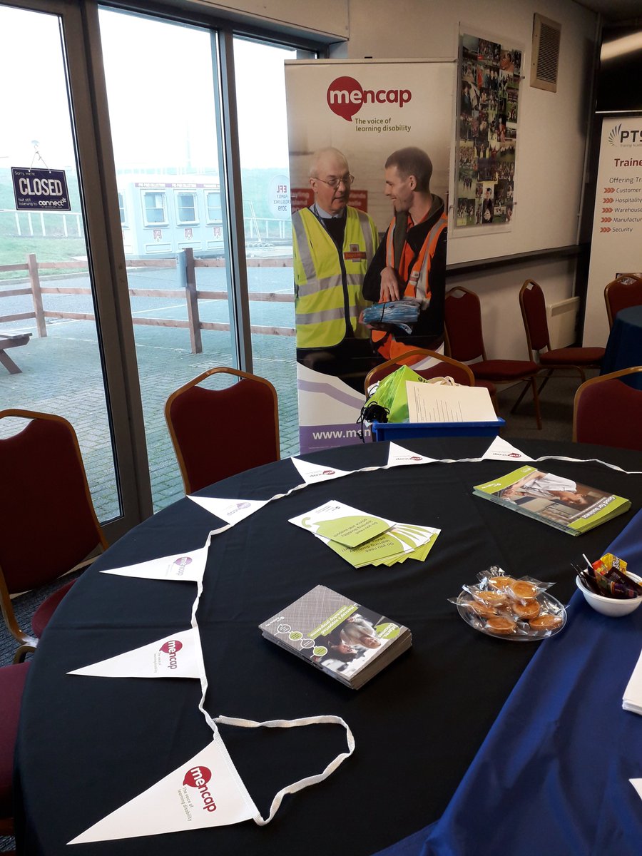 MencapOxforward's tweet photo. Ready to meet students at the SEND event the Carr's Bar with Emma Goodman @northamptonfc #employability #SENDEVENT #Mencap3ships #inclusion #planningforthefuture #lifechoices https://t.co/kL8KmYTwGR