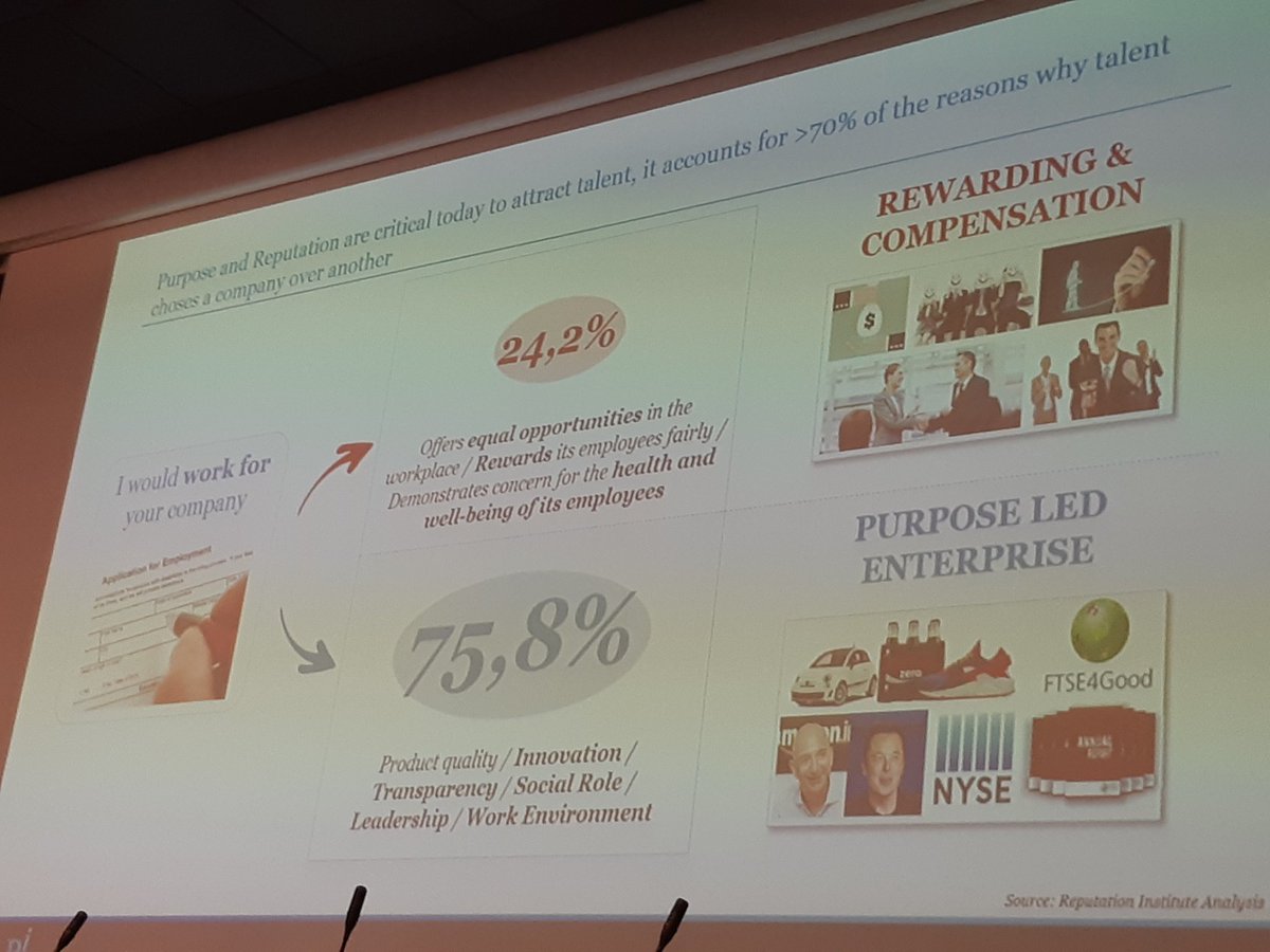 SilviaZanella_'s tweet photo. Recruiting, i (soli) soldi non fanno la felicità #employerreputation https://t.co/6kJ2hwgz7L