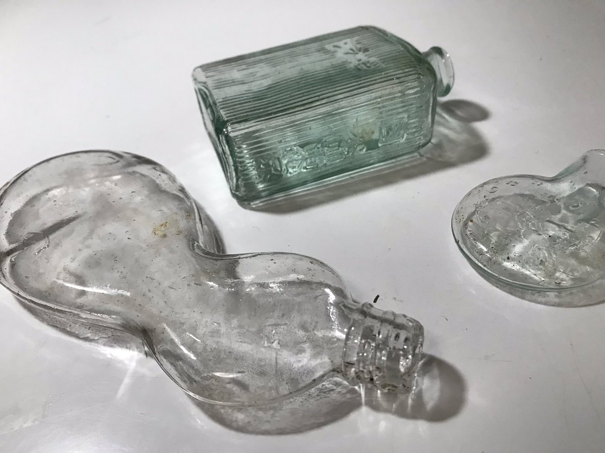 昨日のビーチコーミング、ボトルディギング 。 金平糖来ました