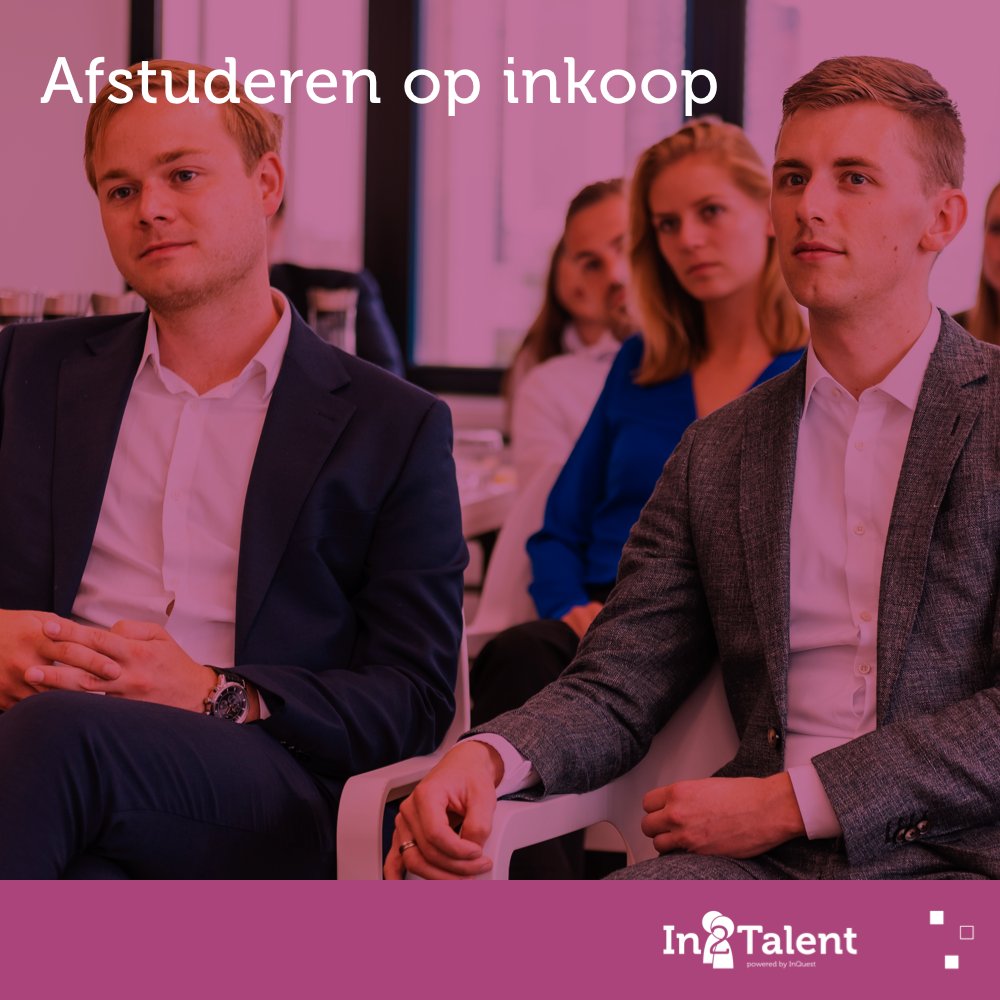In2Talent's tweet image. Wil jij afstuderen in de inkoop? Bekijk dan nu onze afstudeervacature: bit.ly/35g5cXw 
#afstudeerstage #afstudeeropdracht #inkoop